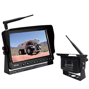 9 inch wireless reverse camera system  