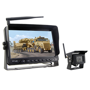 7 inch/9 inch wireless reverse camera system